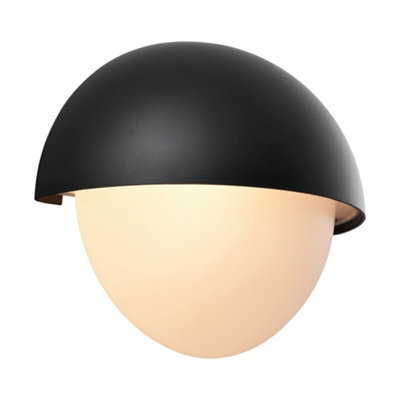 Nordlux Scorpius Outdoor Plastic Wall Light Weatherproof Black,mains - image 1