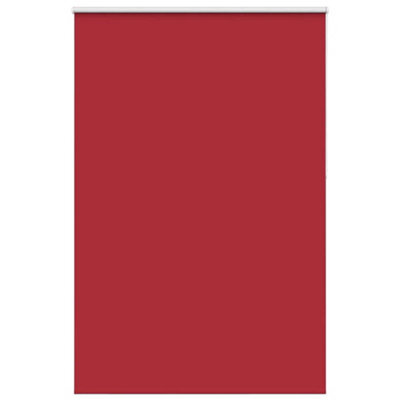 Berkfield Durable Roller Blind Blackout Red 155X230 Cm Fabric Width 151.6 Cm Polyester - image 1