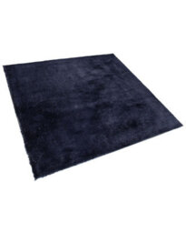 Beliani Shaggygy Rug Evren Dark Blue 200 X 200 Cm - thumbnail 5