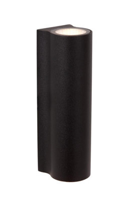 Lucide Akra Wall Light Outdoor - Led 2700K Ip54 - Black - image 1