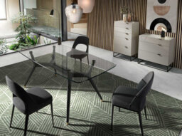 Angel Cerda Modern Grey Wood And Black Steel Chest Of Drawers For Stylish Storage - thumbnail 3