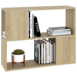 Berkfield Classic Tv Cabinet Sonoma Oak 80X24X63 Cm Engineered Wood - thumbnail 4