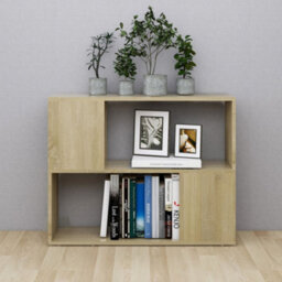 Berkfield Classic Tv Cabinet Sonoma Oak 80X24X63 Cm Engineered Wood - thumbnail 3