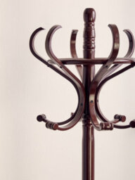 Orsina Mahogany Finish Coat Stand Freestanding Durable And Sturdy - thumbnail 8