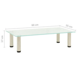 Walplus Tv Stand Frosted 60X35X17 Cm Tempered Glass - thumbnail 5