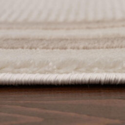 The Rugs Carmel Cream/beige Bordered Area Rug And Runner Non Shedding, Stain Resistant, Soft - thumbnail 6