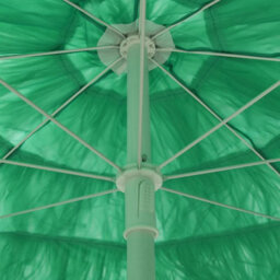 Berkfield Hawaii Beach Umbrella Green 180 Cm - thumbnail 6