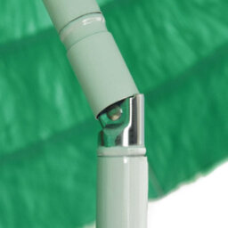 Berkfield Hawaii Beach Umbrella Green 180 Cm - thumbnail 7