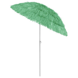 Berkfield Hawaii Beach Umbrella Green 180 Cm - thumbnail 3