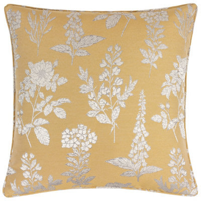 Wylder Sophia Floral Jacquard Feather Filled Cushion - image 1