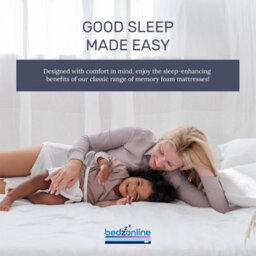 Bedz Online Bedzonline Air Feel Orthopedic Mattress, Memory Foam & Spring Hybrid, 4Ft Small Double (120X190 Cm) - thumbnail 6