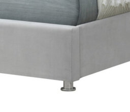 Sareer Furniture Oscar Bed, Upholstered Bed Frame With Tufted Headboard - thumbnail 5