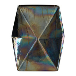 Orsina Rambia Large Oil Slick Glass Candle Holder