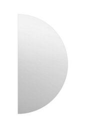 Mirroroutlet The Lunae Frameless Semi Circle Moon Wall Mirror 160Cm X 80Cm - thumbnail 2