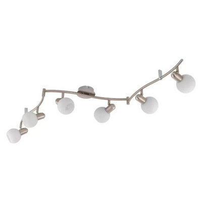 Urbn-Living 6 Arm Led Dim- Able Ceiling Spotlight Fixture 6W E14 Bulb Included - image 1