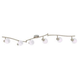 Urbn-Living 6 Arm Led Dim- Able Ceiling Spotlight Fixture 6W E14 Bulb Included - thumbnail 4