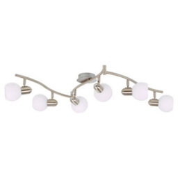 Urbn-Living 6 Arm Led Dim- Able Ceiling Spotlight Fixture 6W E14 Bulb Included - thumbnail 5