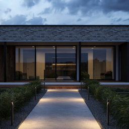 Luminosa Lighting Luminosa Maytoni Hagen Outdoor Bollard Graphite 3000K Ip65 - thumbnail 2