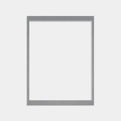 Ak Frames 12X16 Mid Grey Picture Mounts To Fit 14X11 Aperture Size - Mount Board Only (No Frame Included) - image 1