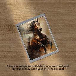Ak Frames 12X16 Mid Grey Picture Mounts To Fit 14X11 Aperture Size - Mount Board Only (No Frame Included) - thumbnail 5