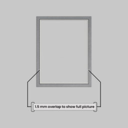 Ak Frames 12X16 Mid Grey Picture Mounts To Fit 14X11 Aperture Size - Mount Board Only (No Frame Included) - thumbnail 4