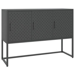 Berkfield Sideboard Anthracite 105X35X75 Cm Steel - thumbnail 2