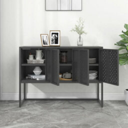 Berkfield Sideboard Anthracite 105X35X75 Cm Steel - thumbnail 3