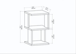 Decorotika Carter Nightstand/bedside Table - thumbnail 7