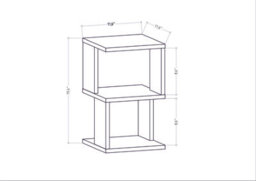 Decorotika Carter Nightstand/bedside Table - thumbnail 6
