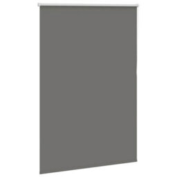 Berkfield Roller Blind Blackout Grey 115X150 Cm Fabric Width 110.7 Cm Polyester - thumbnail 3