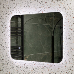 Luca 800 X 600mm Backlit Led Mirror With Demister (21264) - thumbnail 2