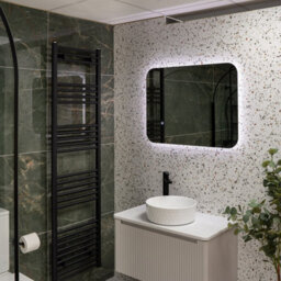 Luca 800 X 600mm Backlit Led Mirror With Demister (21264) - thumbnail 1