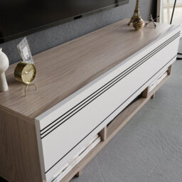 Decorotika Celestia Tv Stand Tv Unit Cordoba And White - thumbnail 3