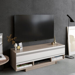 Decorotika Celestia Tv Stand Tv Unit Cordoba And White - thumbnail 2