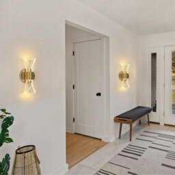 12W Modern Led Wall Lamp 3 Colors Light Gold Indoor Scones Design Hallway Stairs - thumbnail 6