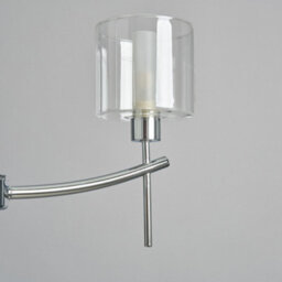 Litecraft Laverne 3 Arm Chrome Semi Flush Bathroom Ceiling Light - thumbnail 5