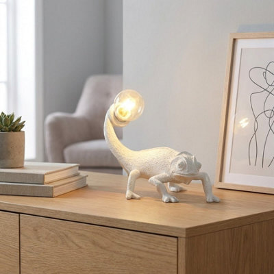 Garden Greatness Textured Lizard Table Lamp Resin - image 1