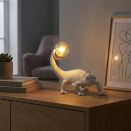 Garden Greatness Textured Lizard Table Lamp Resin - thumbnail 2