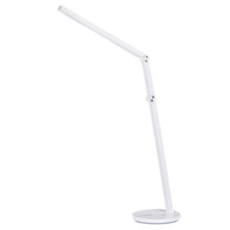 Beliani Desk Led Lamp White With Base, Stepless Dimming Touch Control, 48Cm - thumbnail 5