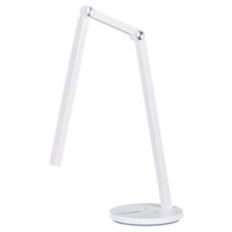 Beliani Desk Led Lamp White With Base, Stepless Dimming Touch Control, 48Cm - thumbnail 6