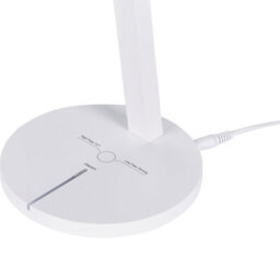 Beliani Desk Led Lamp White With Base, Stepless Dimming Touch Control, 48Cm - thumbnail 7