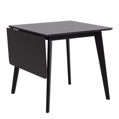 Furniture To Go Roxby Extending Dining Table 80-120Cm In Black - image 1