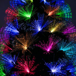4Ft Green Fibre Optic Christmas Tree With Remote Control And Multi Coloured Fibre Optic Lights - thumbnail 5