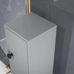 Tall Bathroom Cabinet Narrow Storage Unit Shelving Drawer Cupboard - thumbnail 5