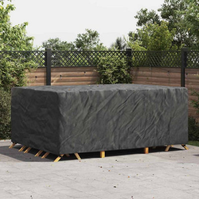 Walplus Outdoor Furniture Cover Black 270 X 180 X 90 Cm 600D - image 1