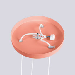 Luminosa Lighting Luminosa Halo Cluster Pendant Ceiling Light Peach 3X G9 - thumbnail 7