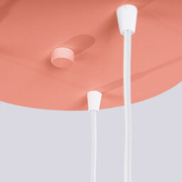 Luminosa Lighting Luminosa Halo Cluster Pendant Ceiling Light Peach 3X G9 - thumbnail 6