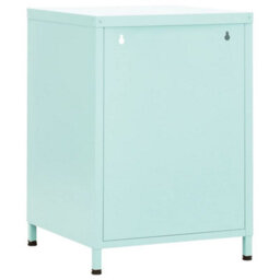 Vidaxl Nightstand Mint 35X35X51 Cm Steel - thumbnail 5
