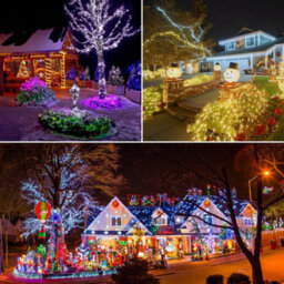 The Christmas Workshop 78470 960 Bright White Led Chaser Cluster Christmas Lights - thumbnail 5