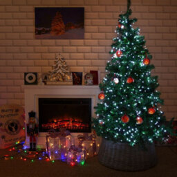 The Christmas Workshop 78470 960 Bright White Led Chaser Cluster Christmas Lights - thumbnail 3